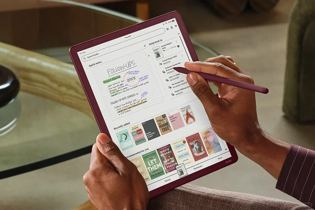 全新Kindle scribe colorsoft 来了