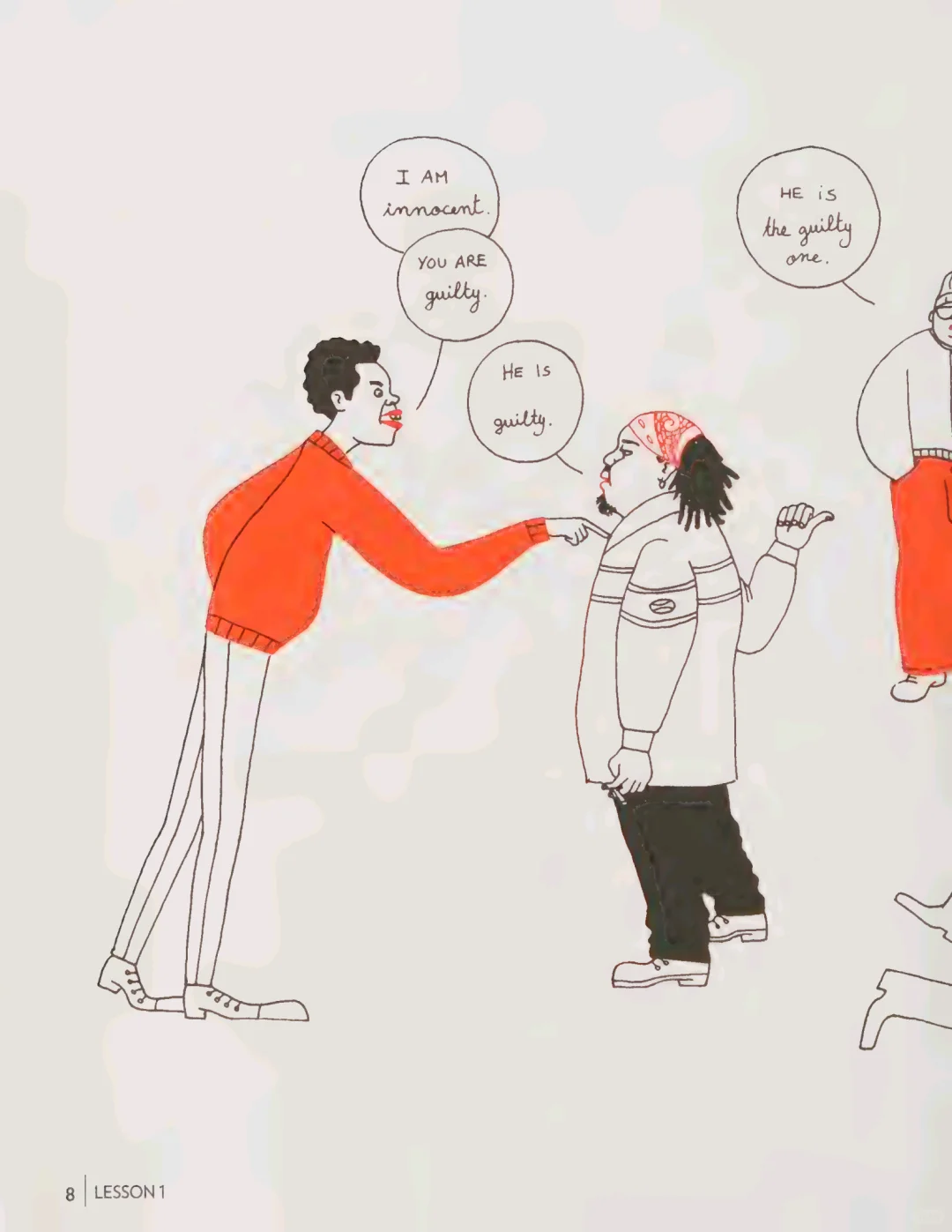 这本英文书好癫好有趣English is not easy
