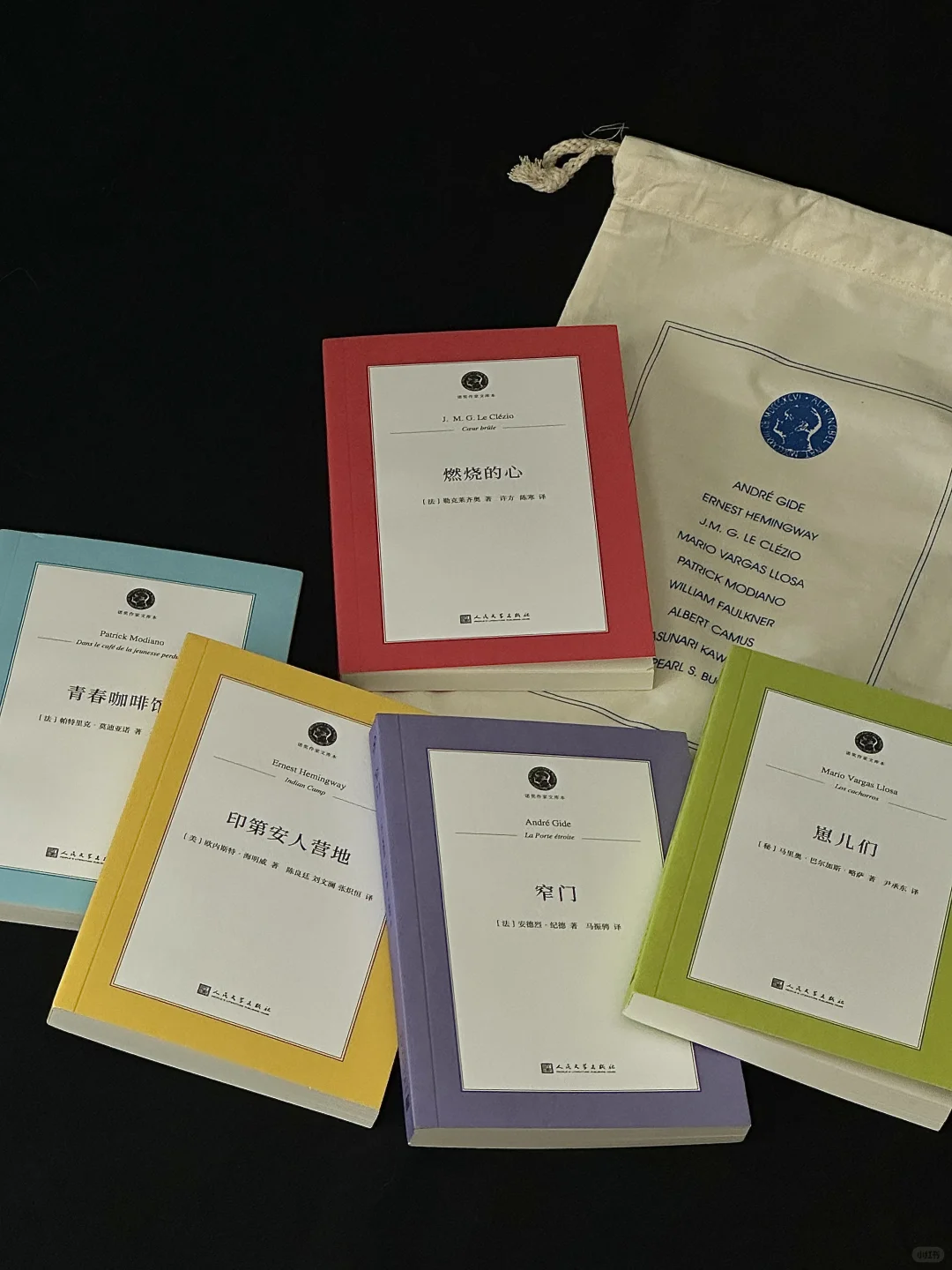 一套诺奖文库本的快乐