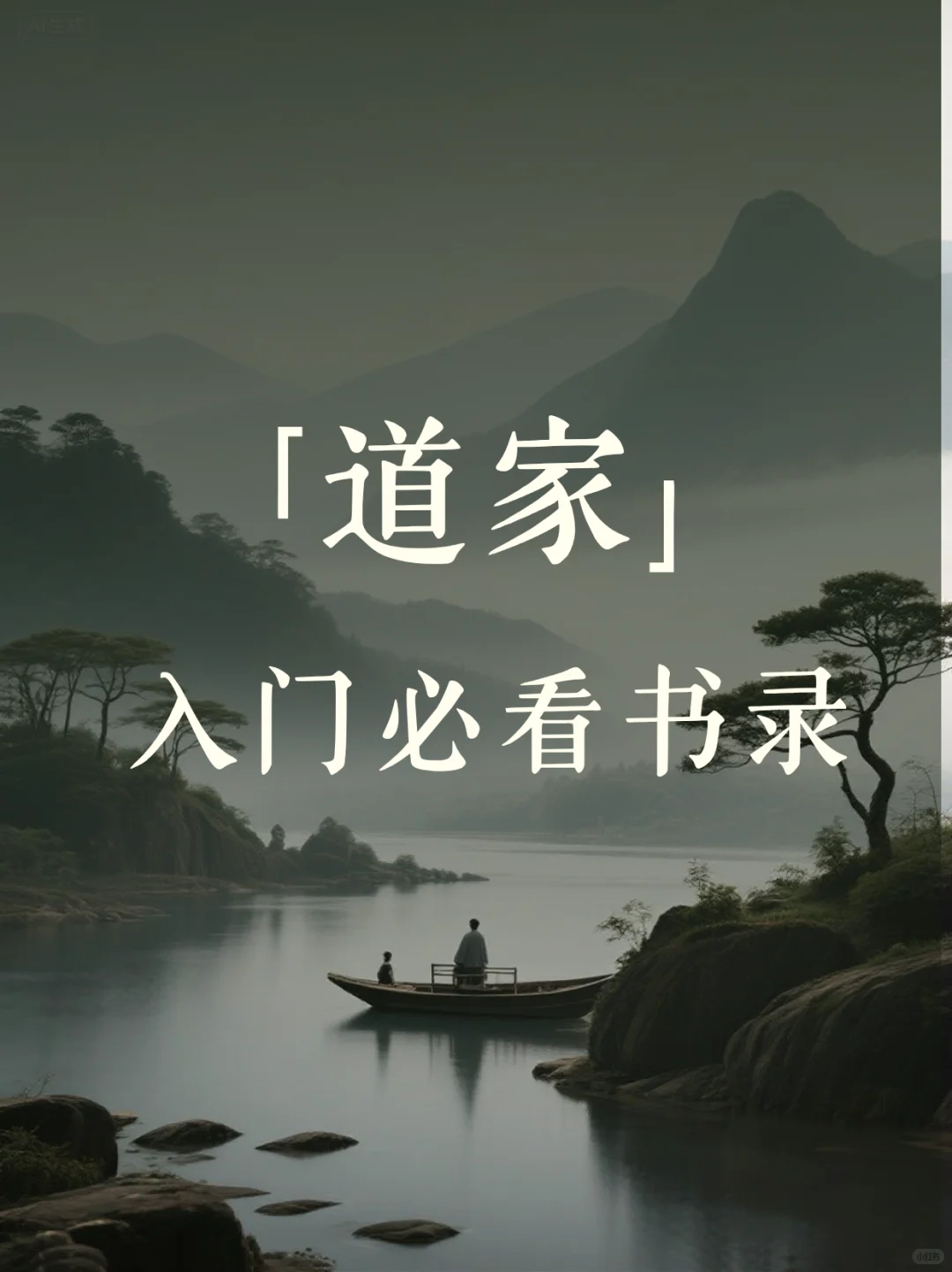 🔍 「道系青年」经典入门书单（收藏级）