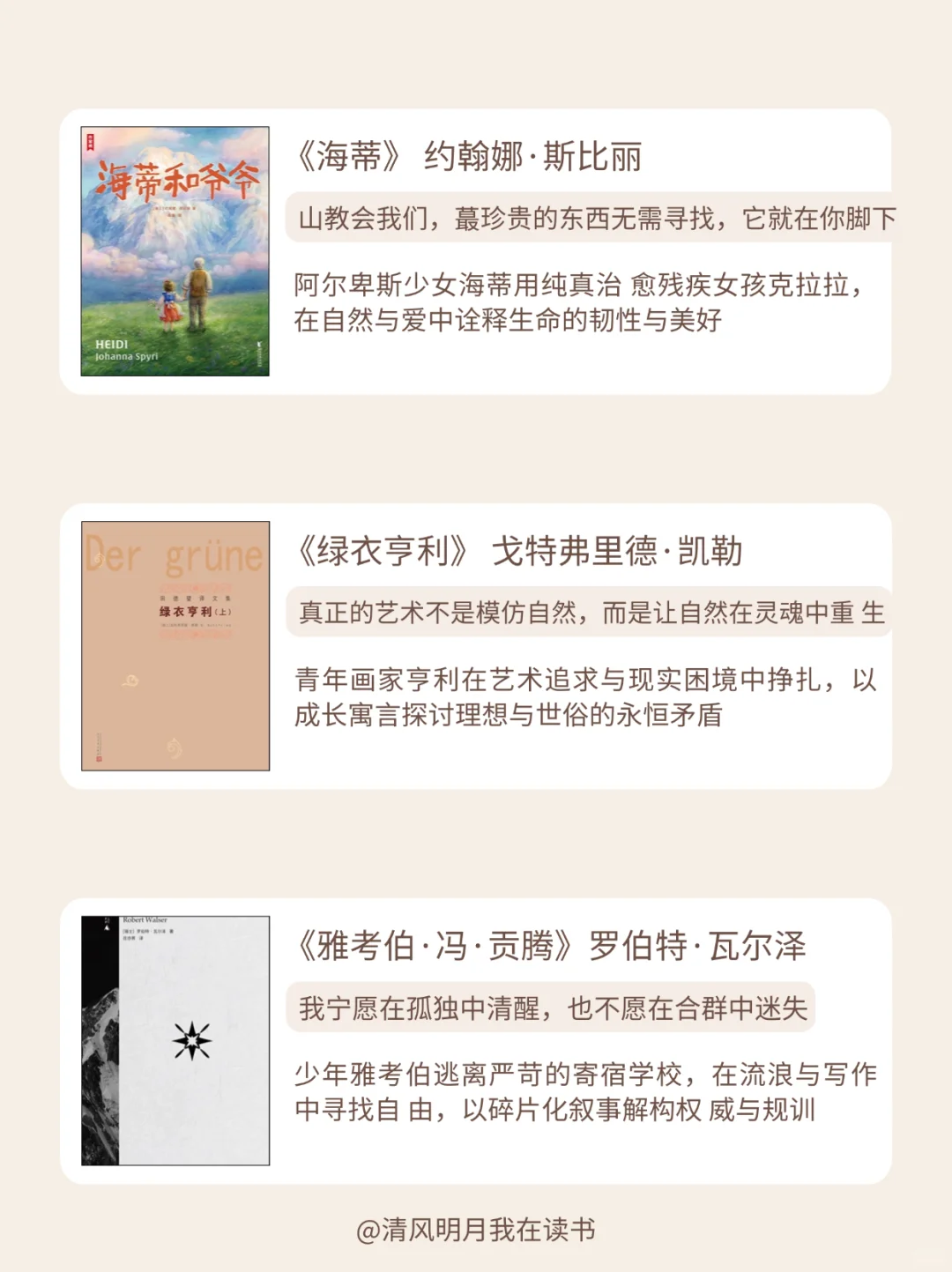 📚瑞士文学｜ 不止钟表和巧克力！