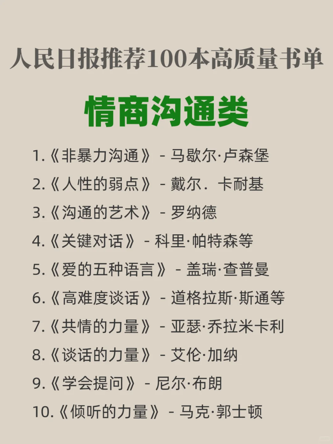人民日报推荐100本高质量豆瓣高分好书