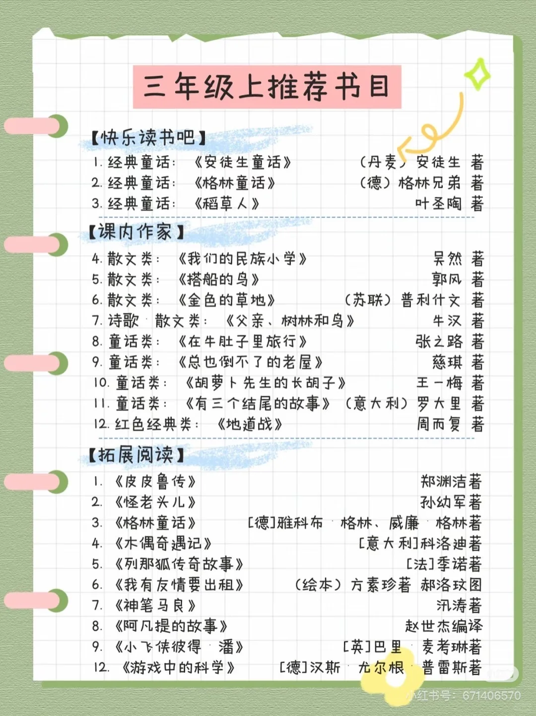 读必读，必读，读必读的书！