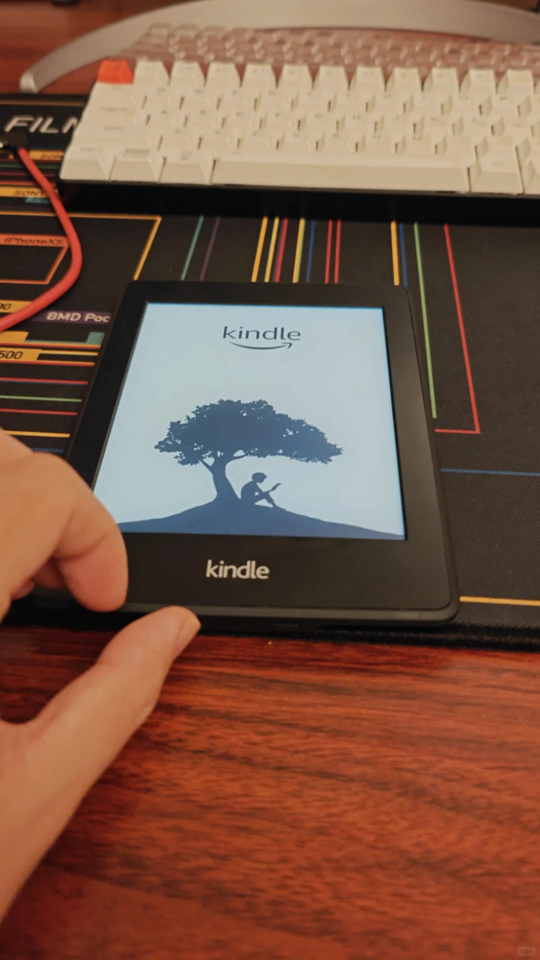 今日成就达成：维修kindle