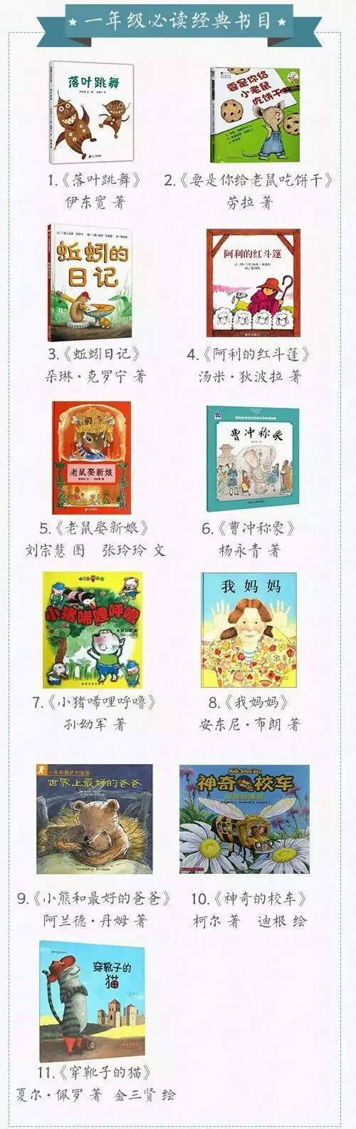 官方推荐小学生阅读书单（自存）