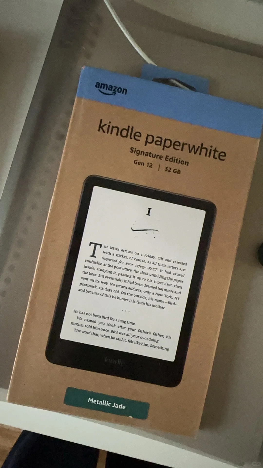 我的kindle到啦！