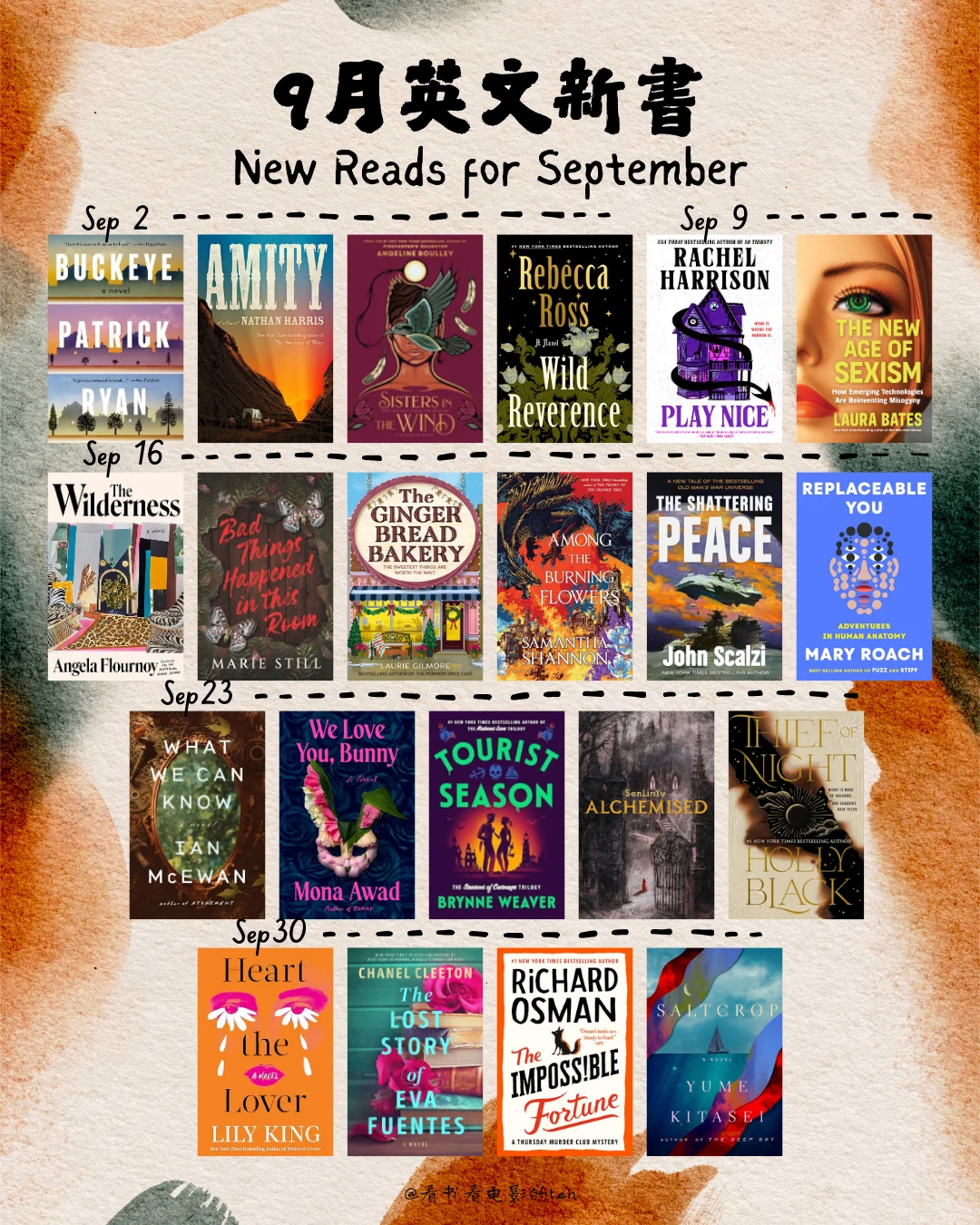 📚9月英文新书推荐✨✨