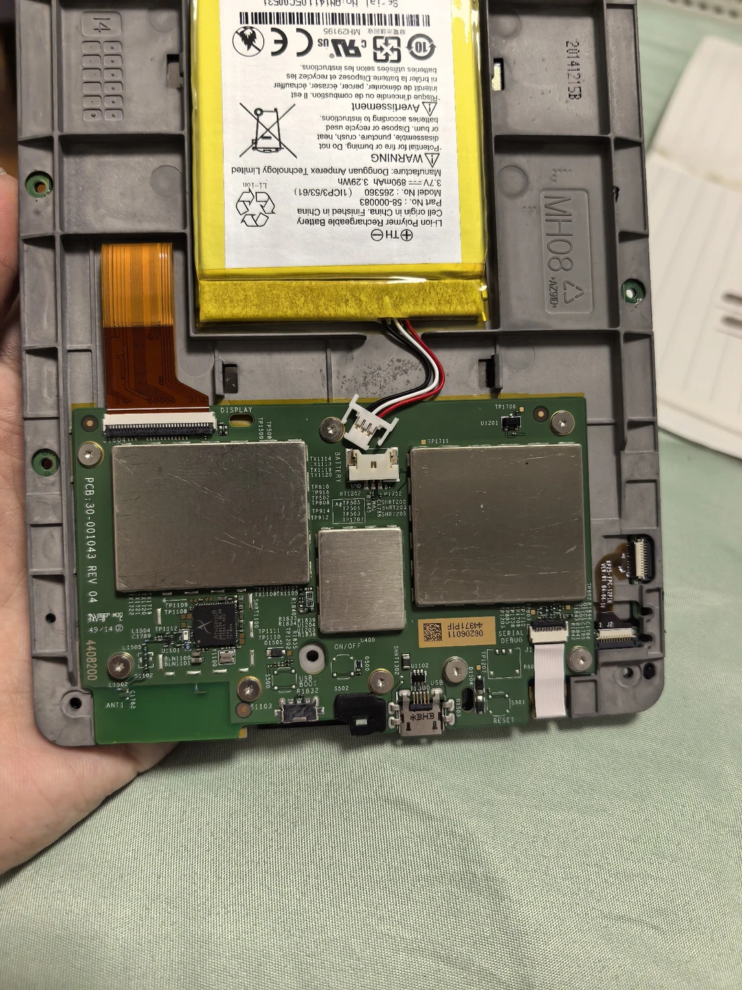 Kindle558改C口 k8改大电池