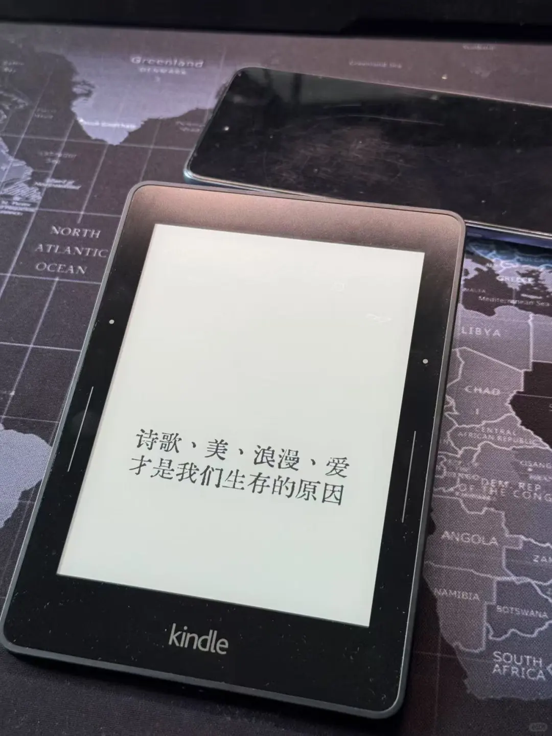 我的kindle复活啦,装满书啦