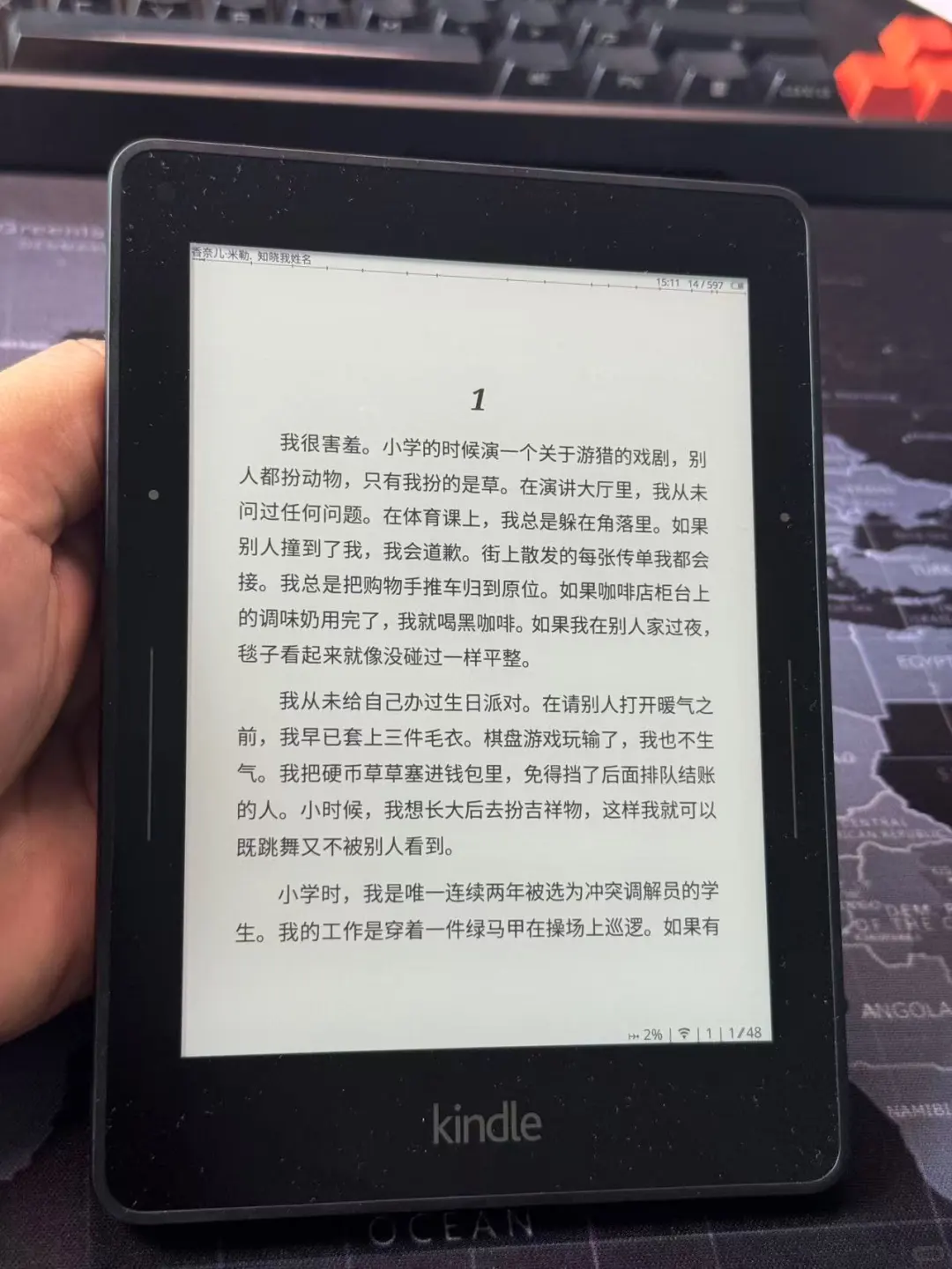 我的kindle复活啦,装满书啦