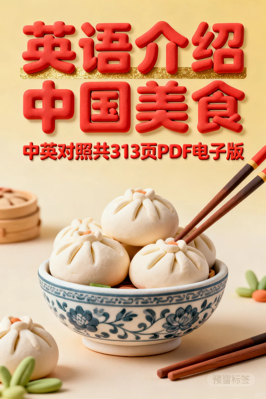 ✨313页中英对照中国美食PDF🔥
