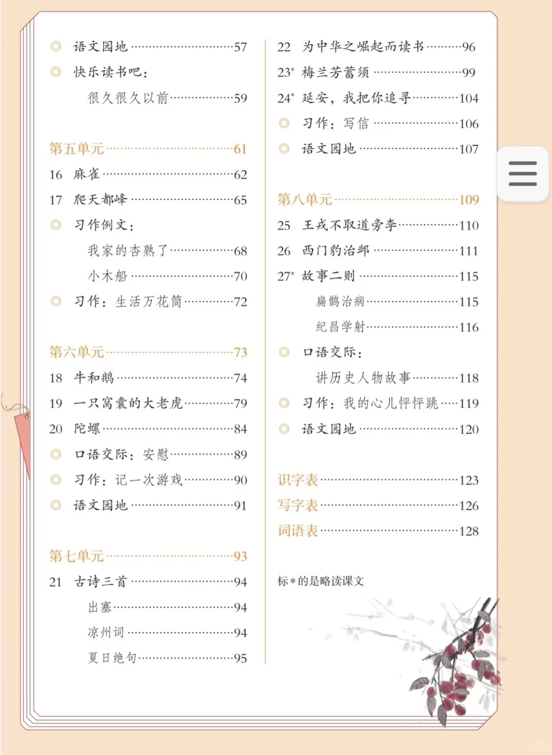 部编版四年级上册语文电子书（新版）