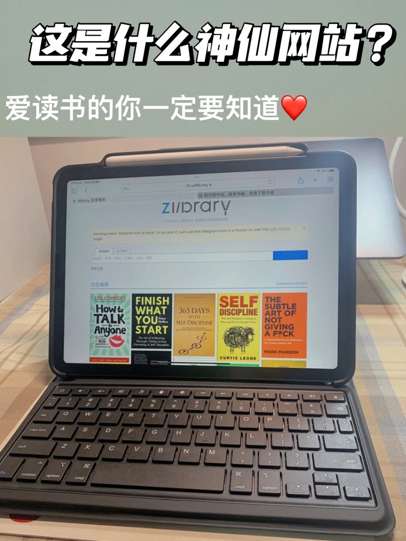 与学术型iPad适配度百分百的图书资源网站㊙️