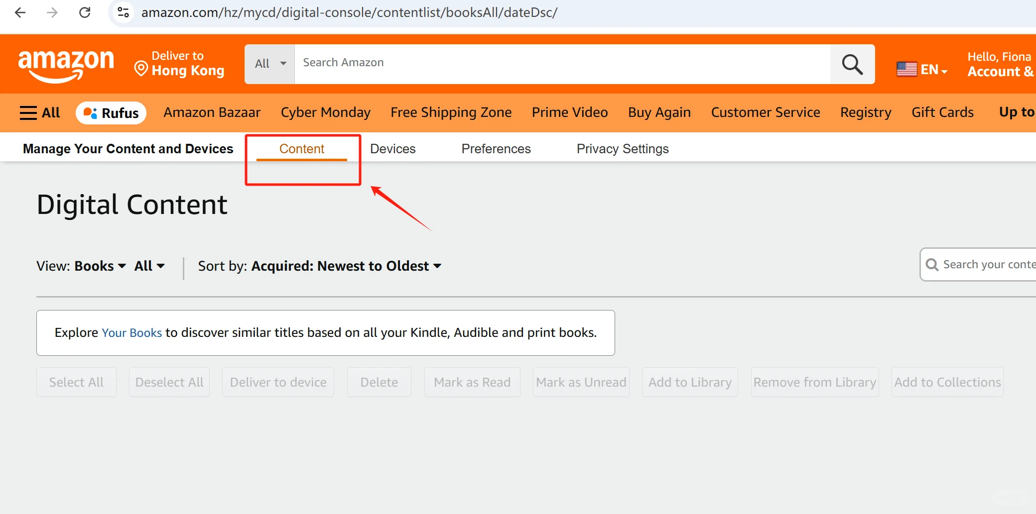 Kindle从云端永久删除书籍教程,无数据线版