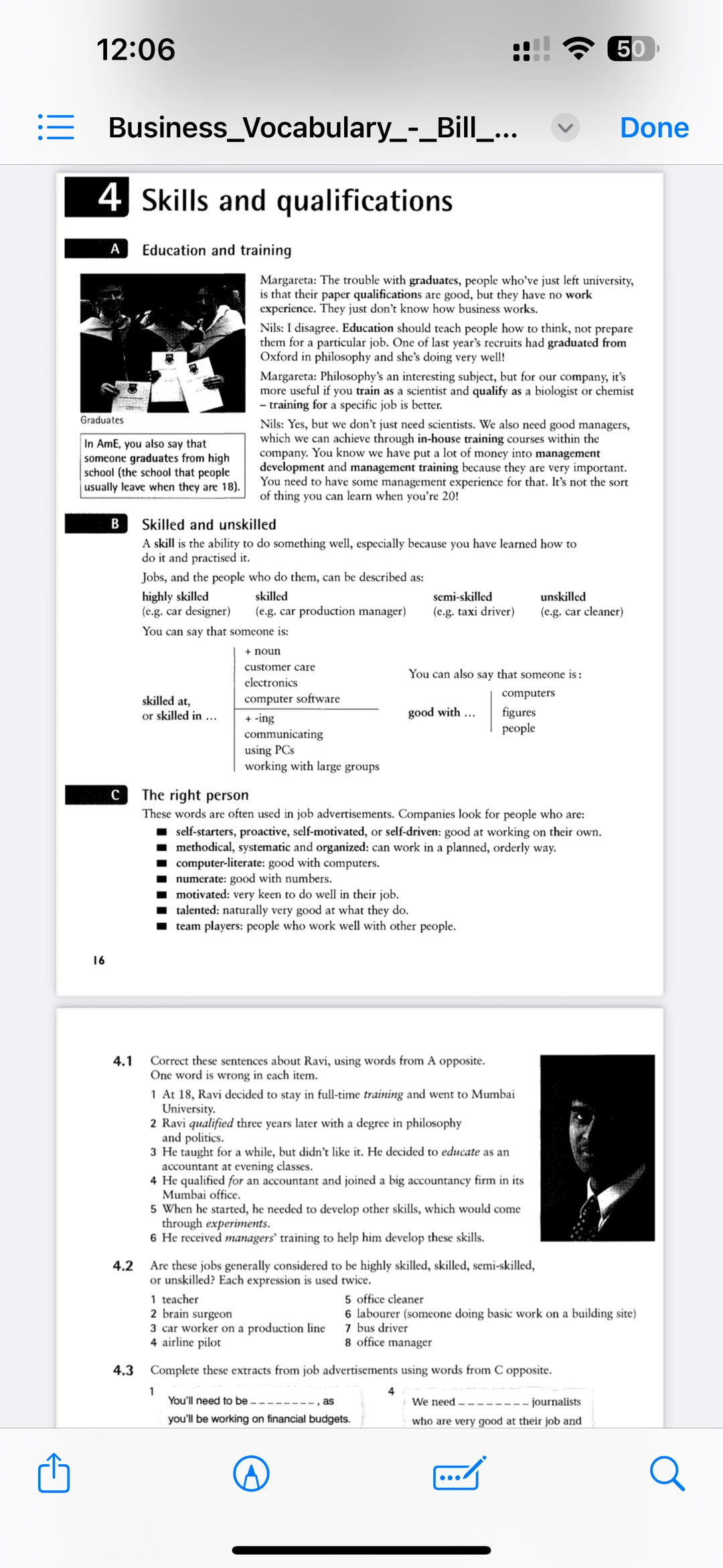 免费下载剑桥商务英语词汇书Business Vocab