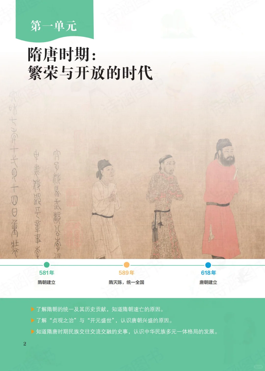 2025春新人教版七年级下册历史电子教材来啦