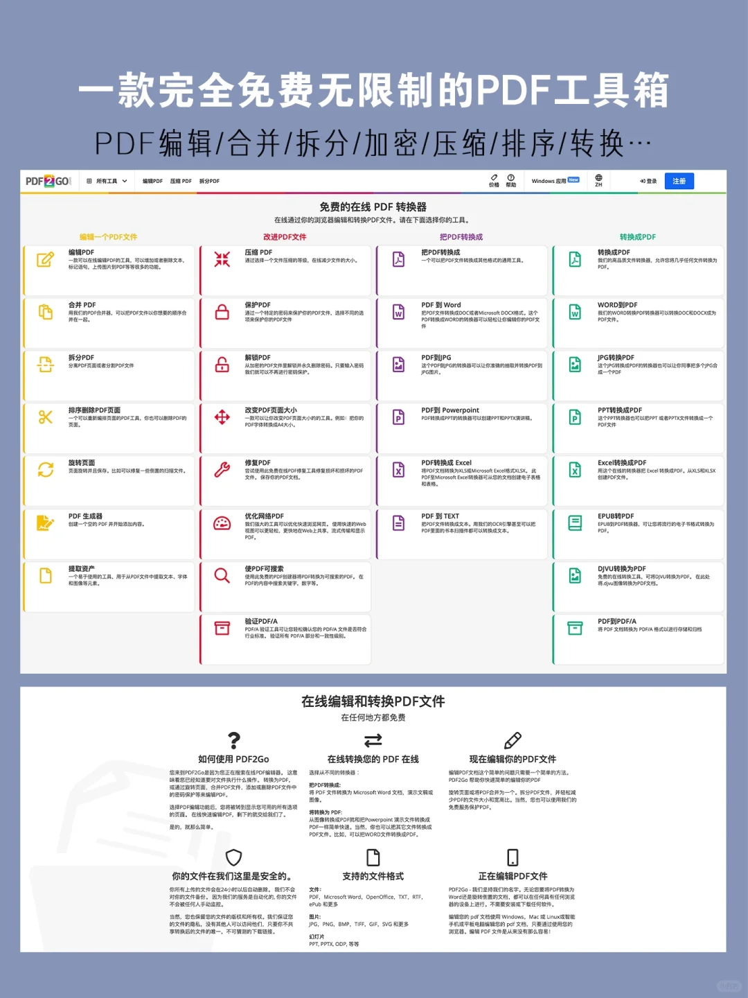 强到离谱！PDF工具箱有一个就够了！