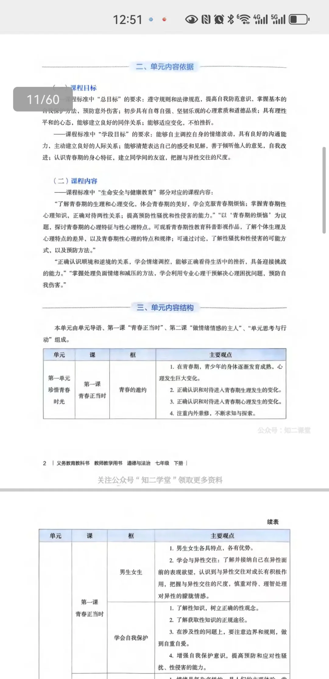 2025新版初中道法监视我书七下电子版