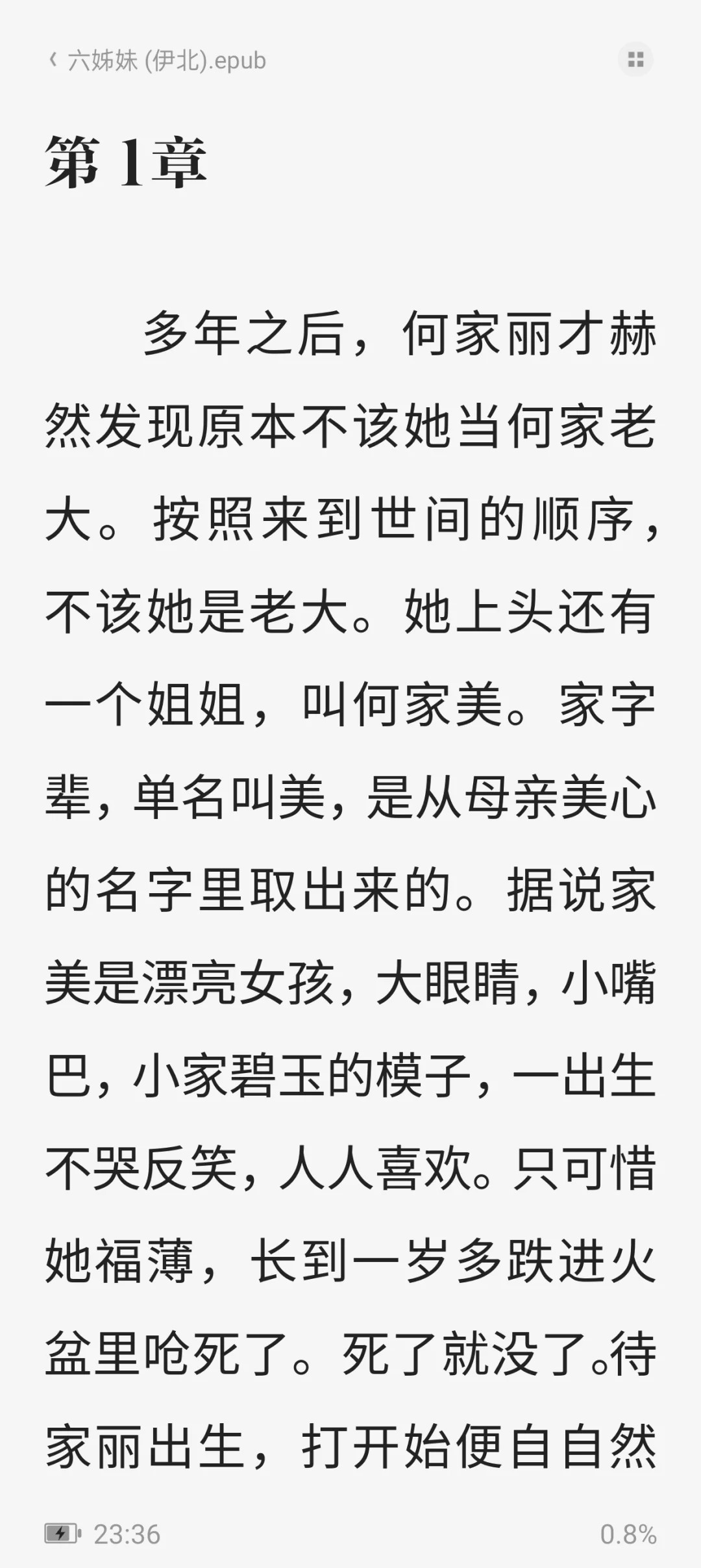 《六姊妹》原著txt电子书未删减，谁没有！