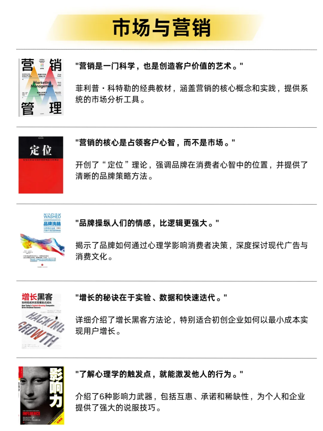 50本神级书单，让你职场逆袭、人生翻盘！