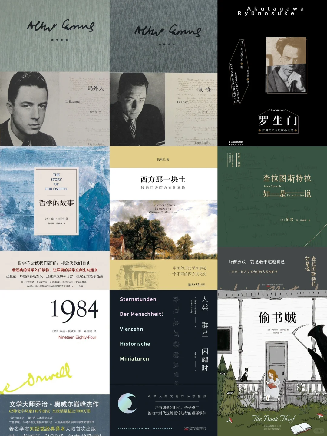 📖高一一年个人书单