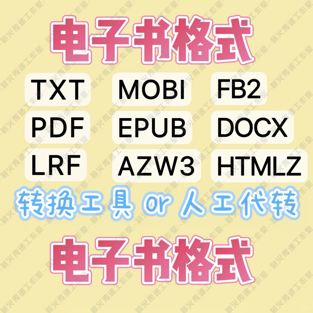 电子书格式转换pdf txt epub azw3 mobi等互