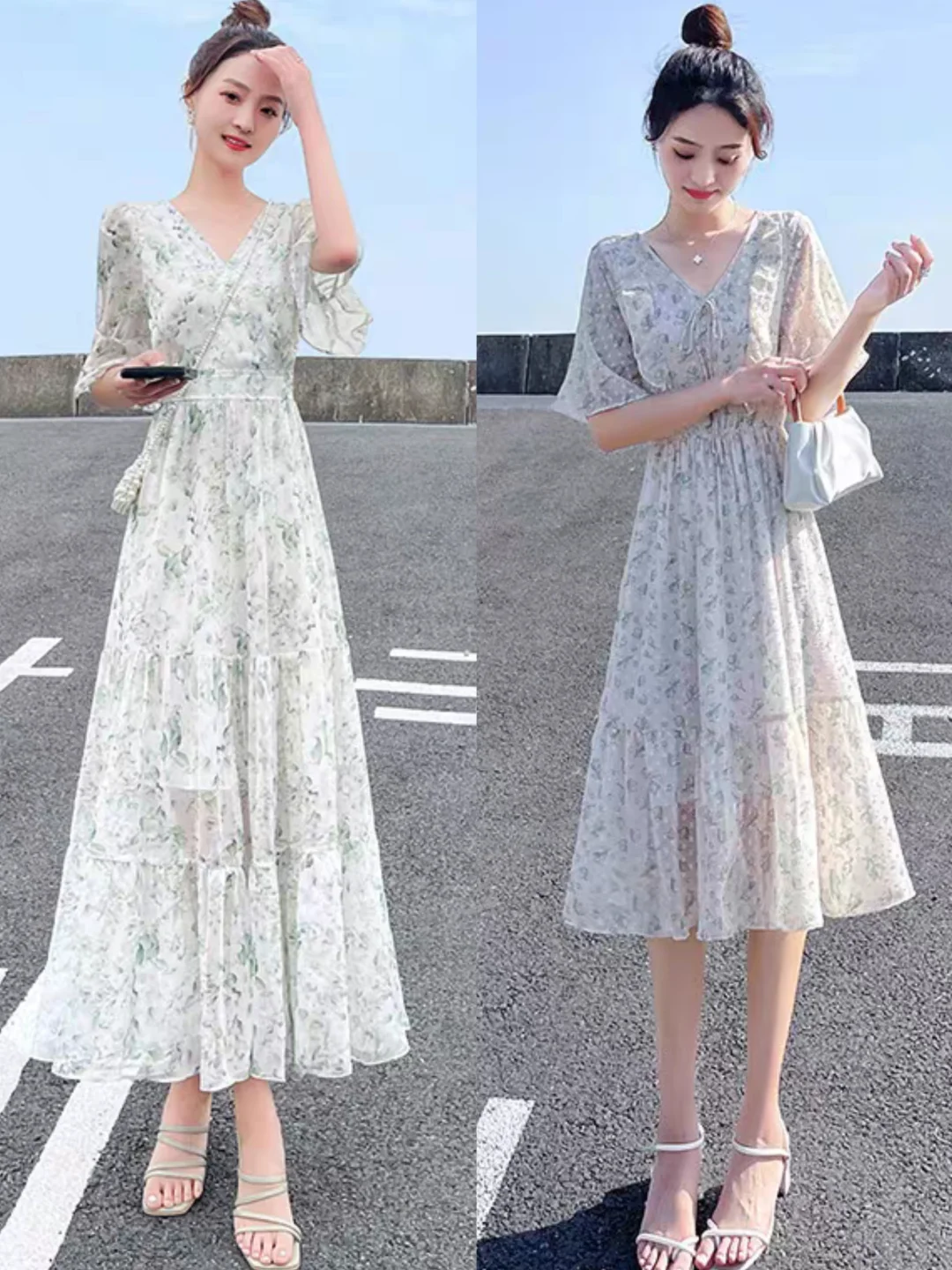 30到40岁女人连衣裙夏季优雅显身材穿搭