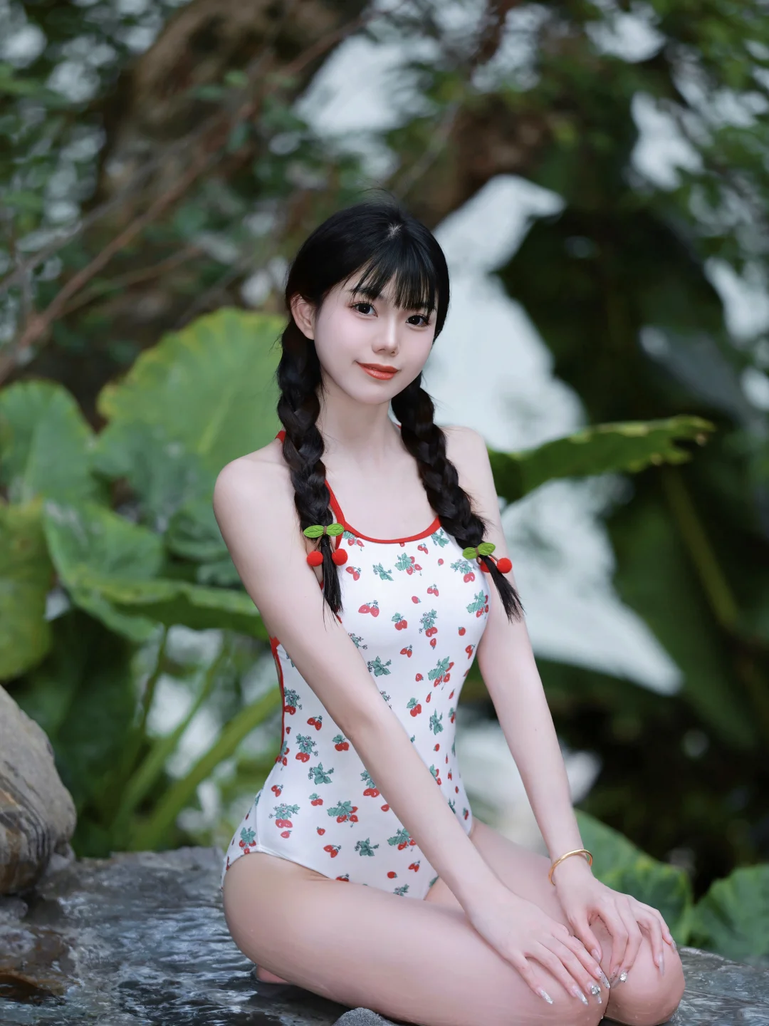 穿这个跟crush泡温泉合适吗？