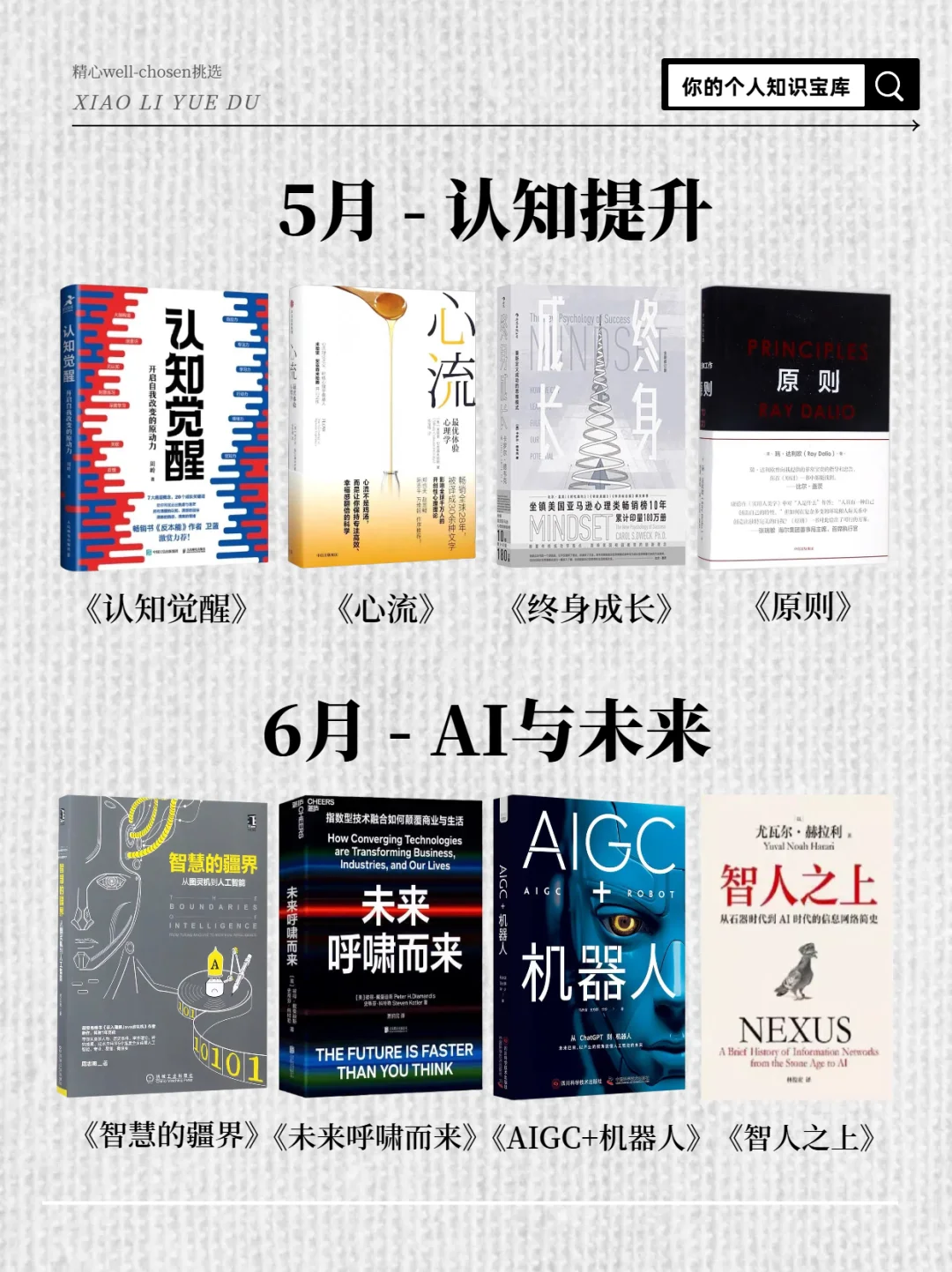 📚 敢不敢2025读完这48本书，重启人生！