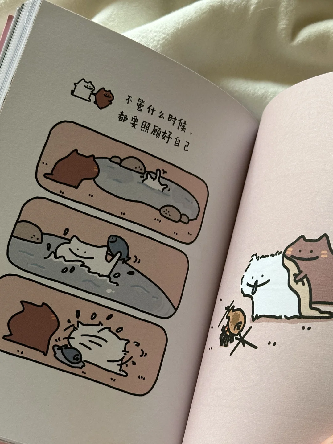 这本书真的太太太治愈啦！！我太爱啦💖
