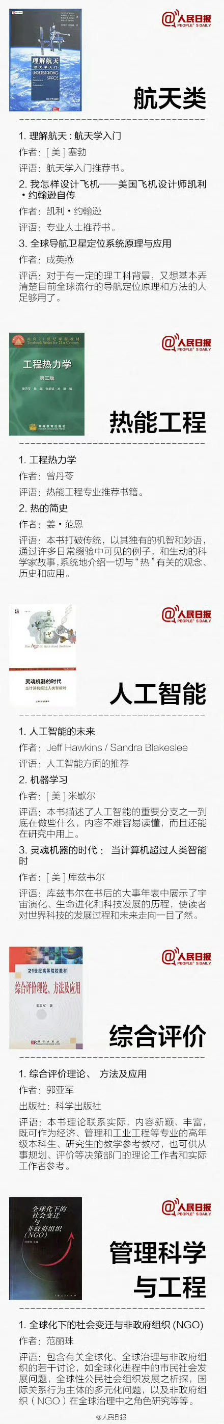 真不愧是人民日报推荐的书单