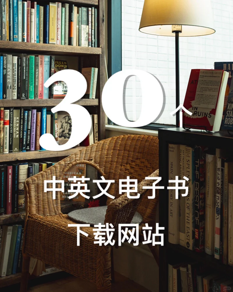 建议收藏｜30个中英文电子书下载网站