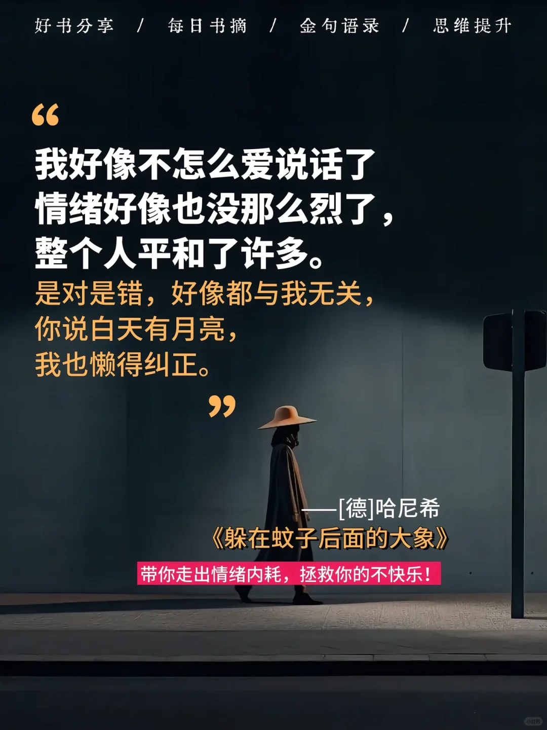 读完，彻底弄明白了情绪背后的大象。