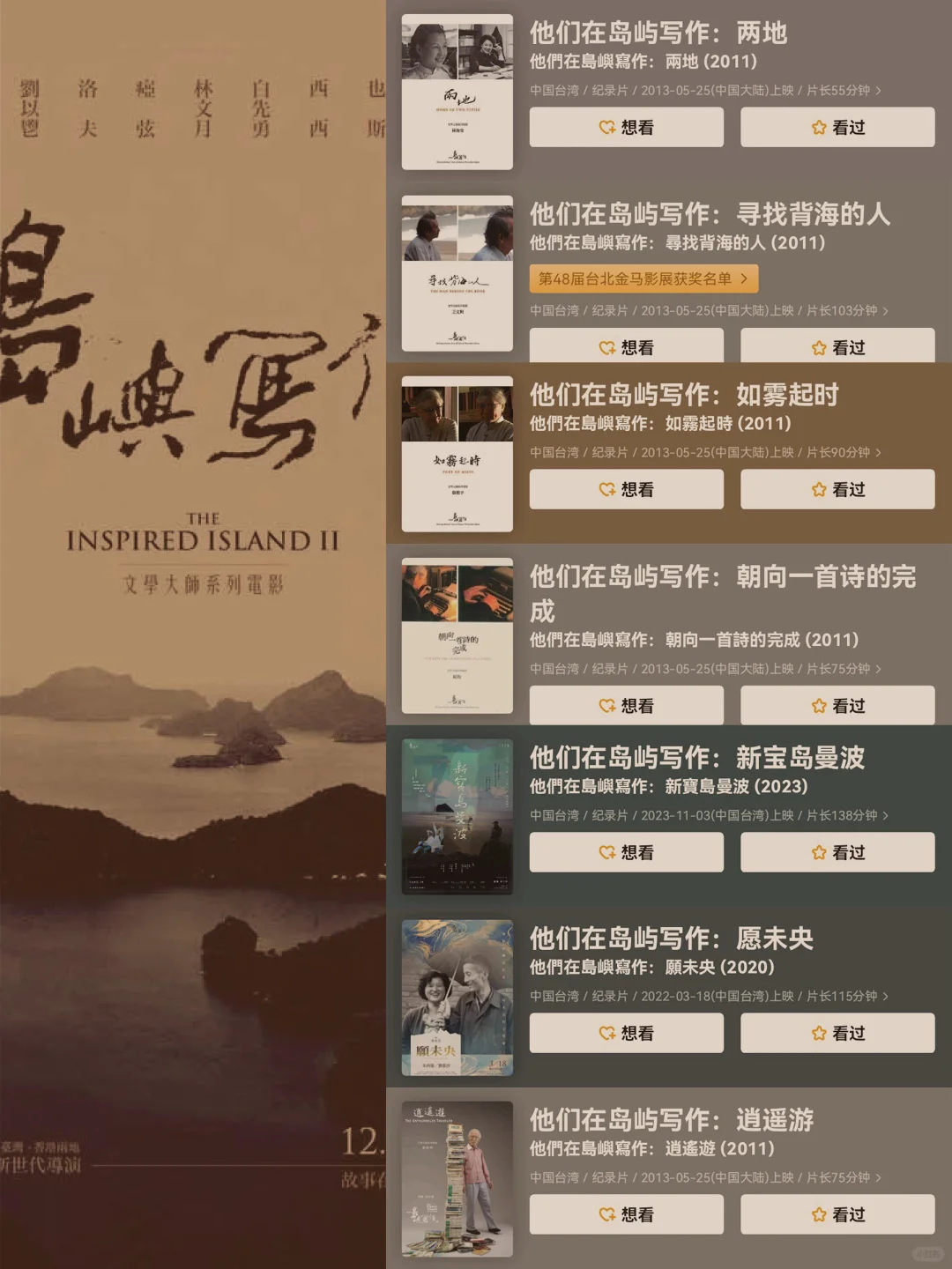 8部治愈书书单纪录片