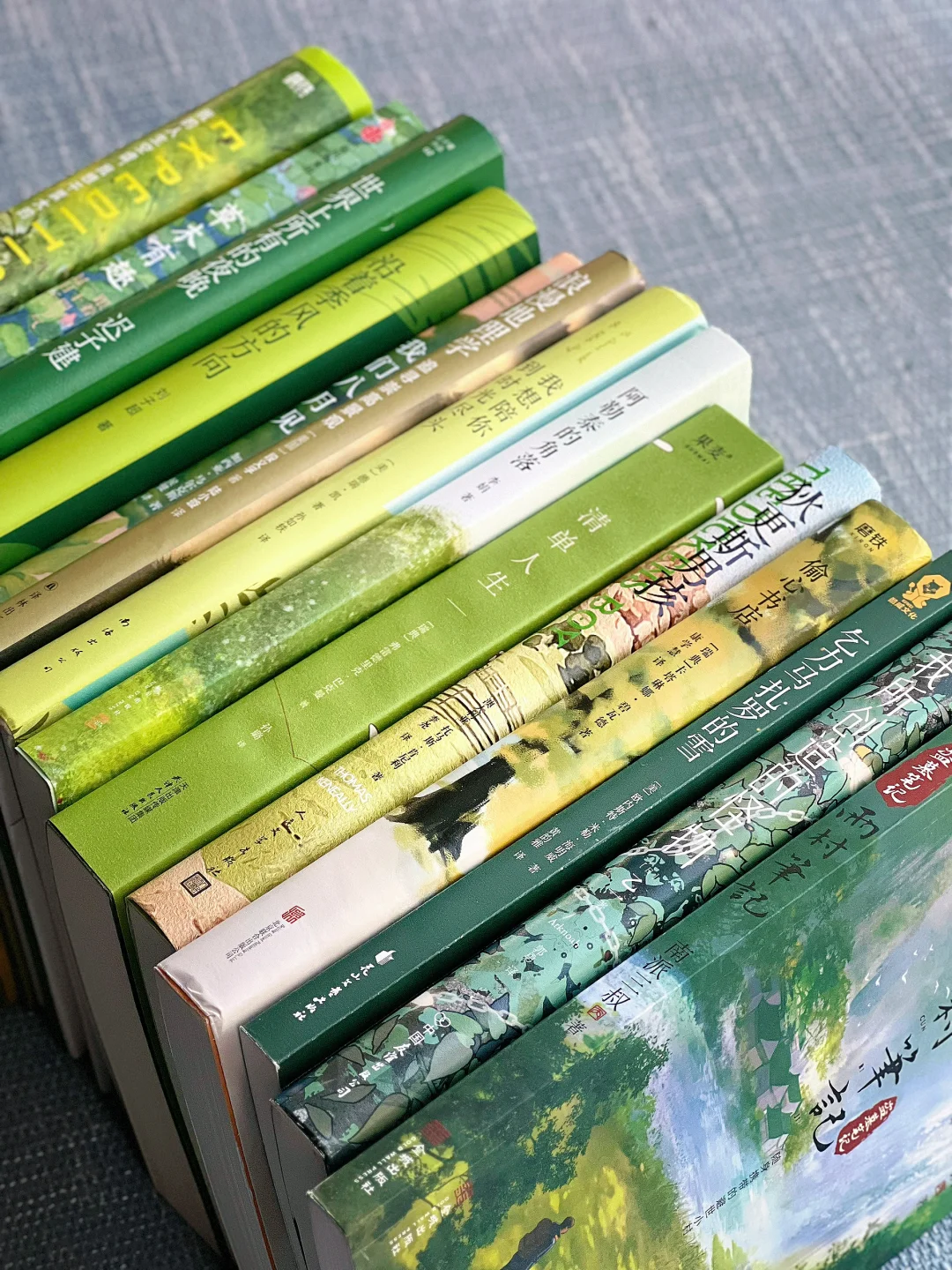 一眼望去就充满希望的绿色书单，按头安利😸