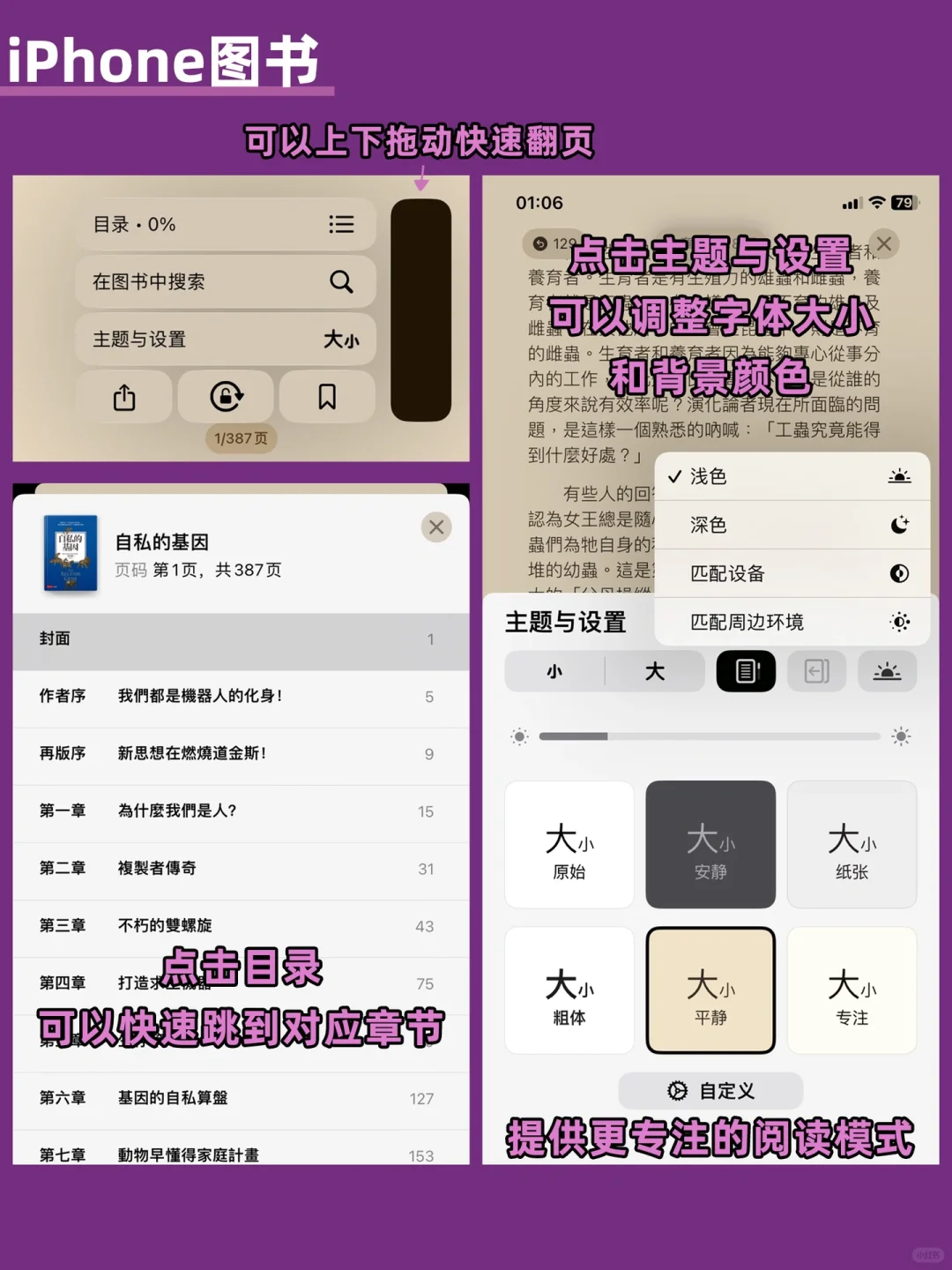 1个设置📖iPhone实现电子书自由