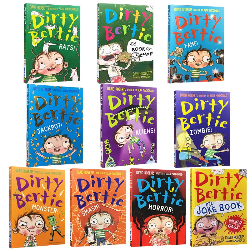 脏男孩伯迪Dirty Bertie Series 电子书27册