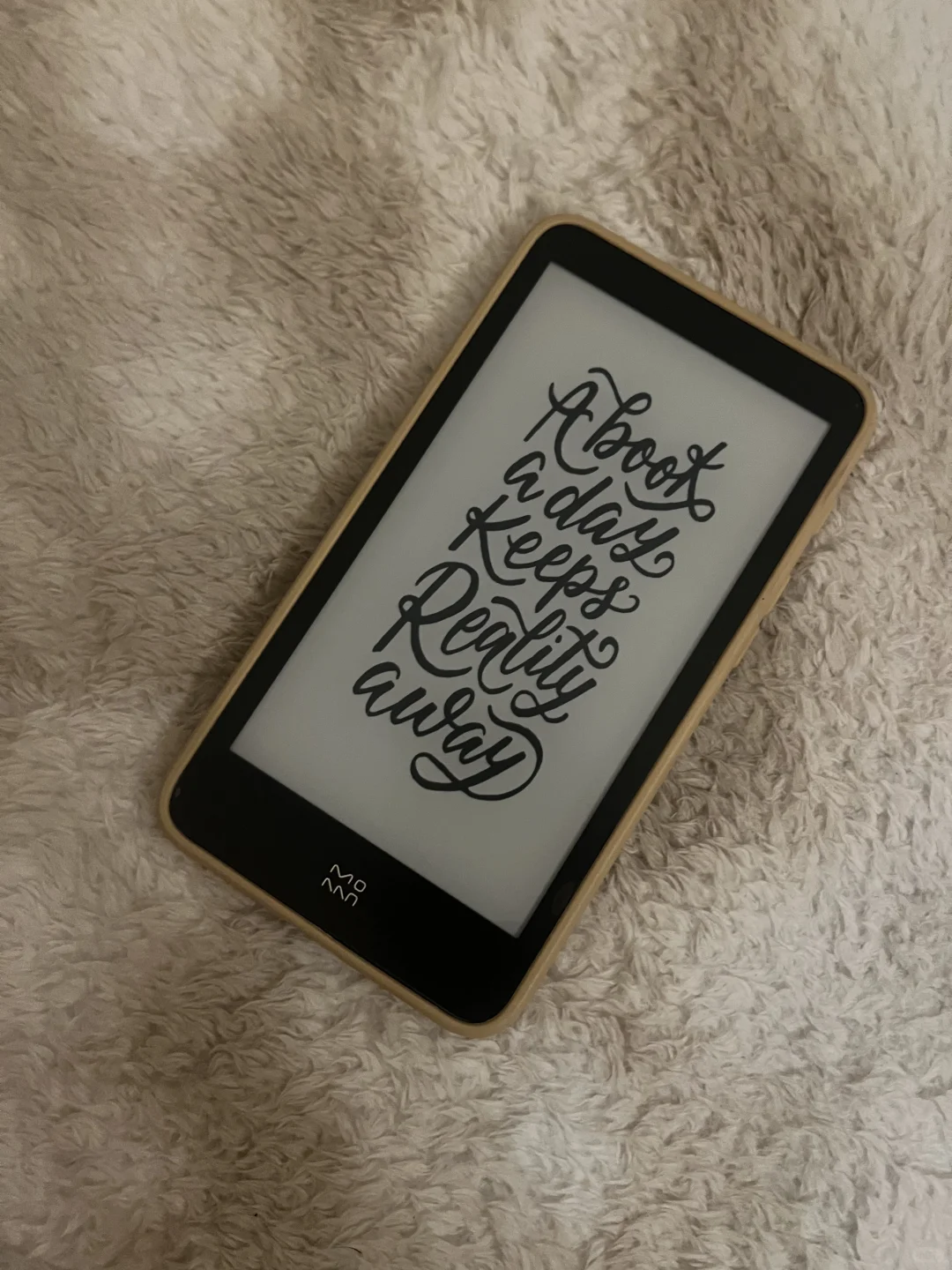 kindle吃灰，换了新玩具墨案迷你阅