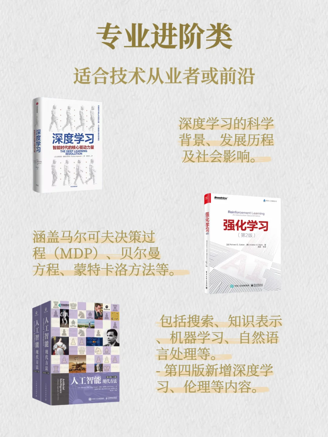 📚AI时代逆袭必读的9本书！✨