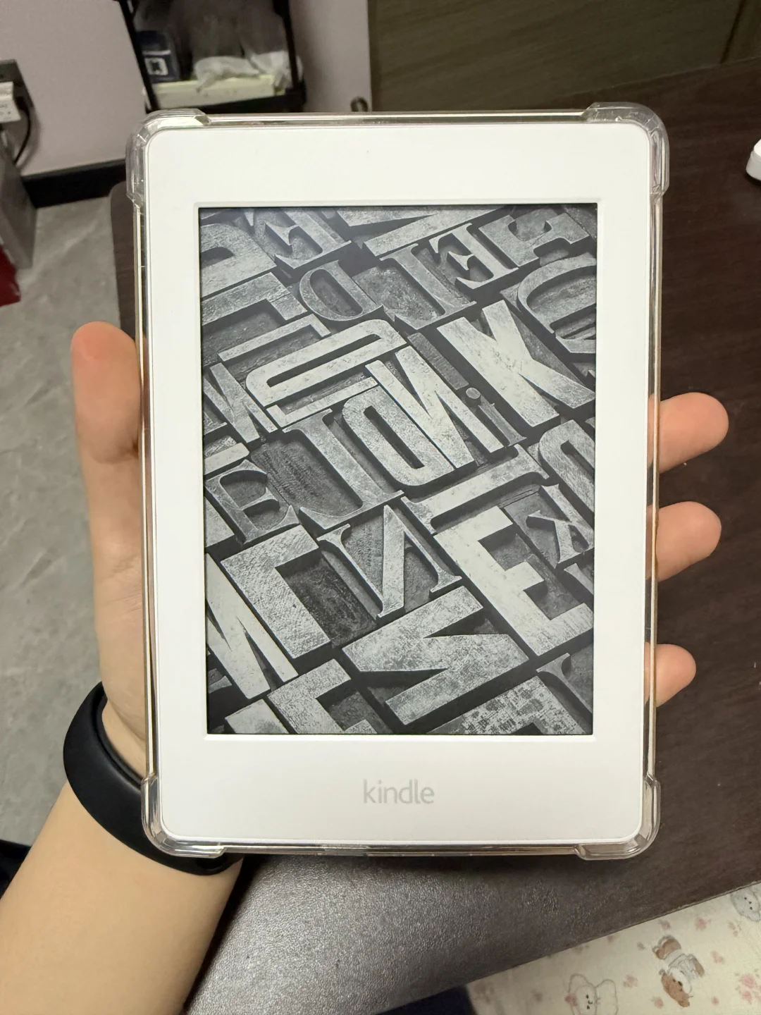好喜欢我的kindle呀～