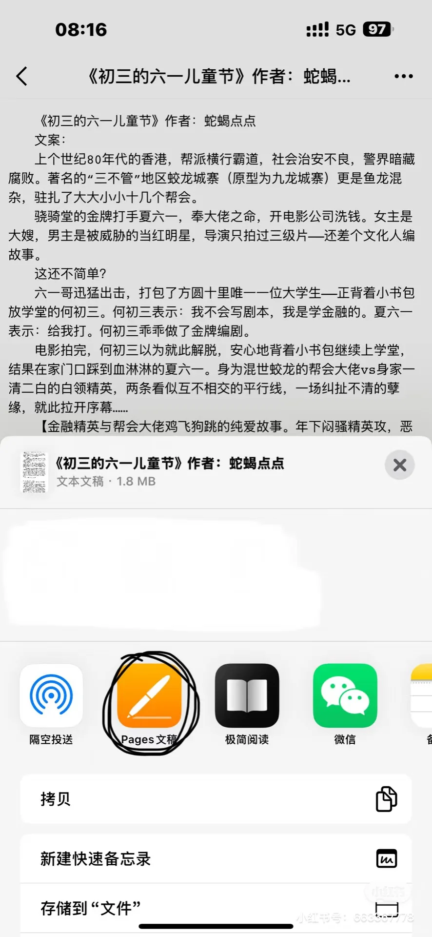 苹果手机怎么导入txt小说超详细教程！