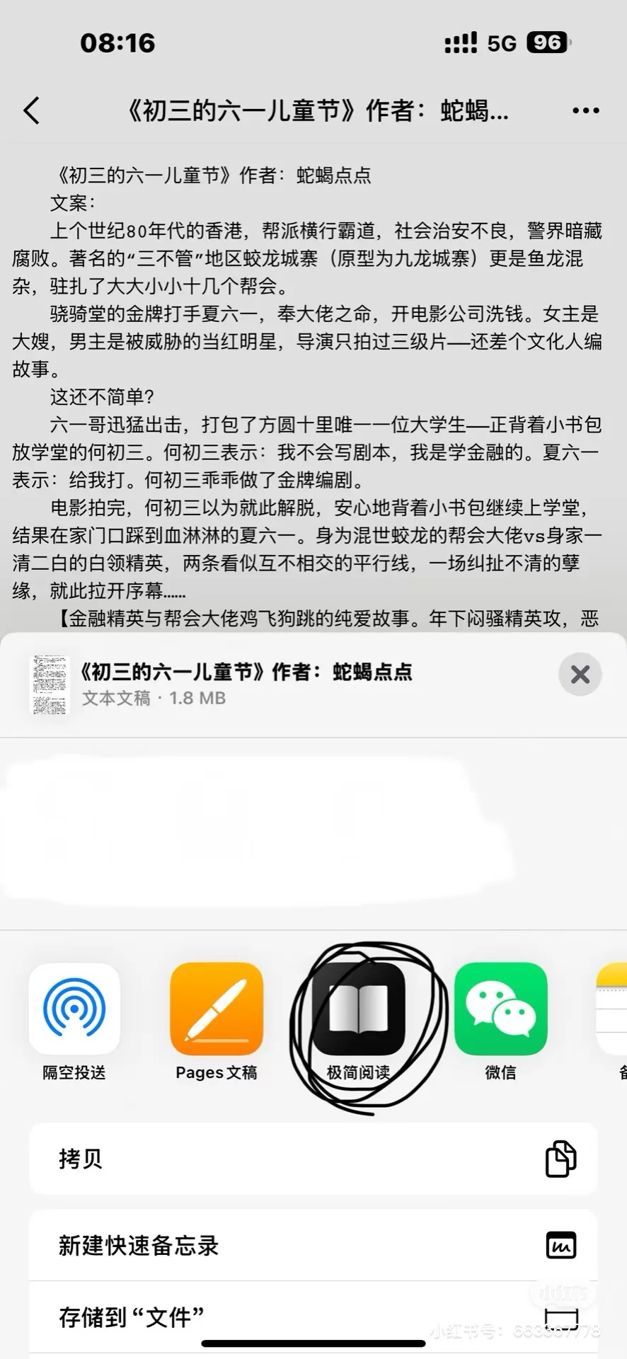 苹果手机怎么导入txt小说超详细教程！
