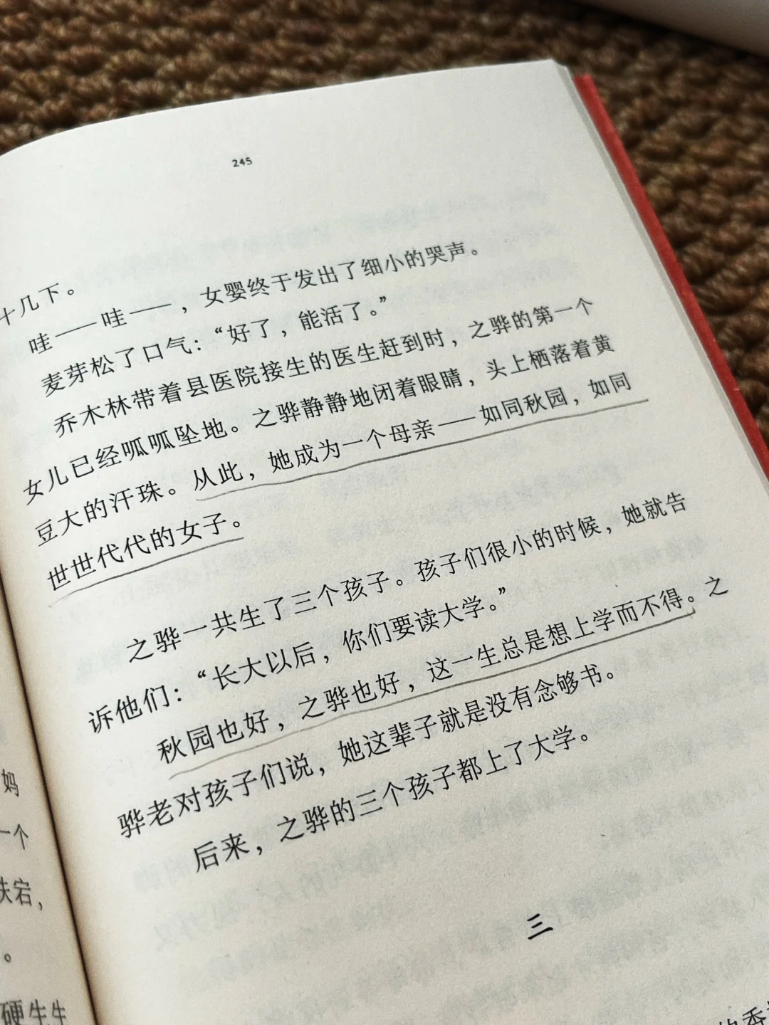 “一生尝尽酸甜苦辣，终落得如此下场。”