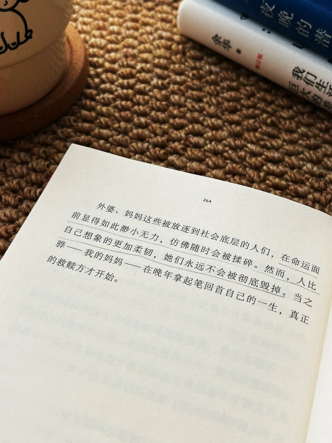 “一生尝尽酸甜苦辣，终落得如此下场。”