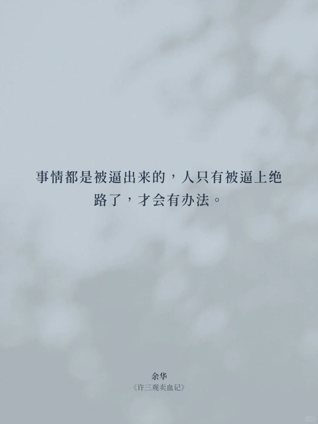 文学积累003｜余华