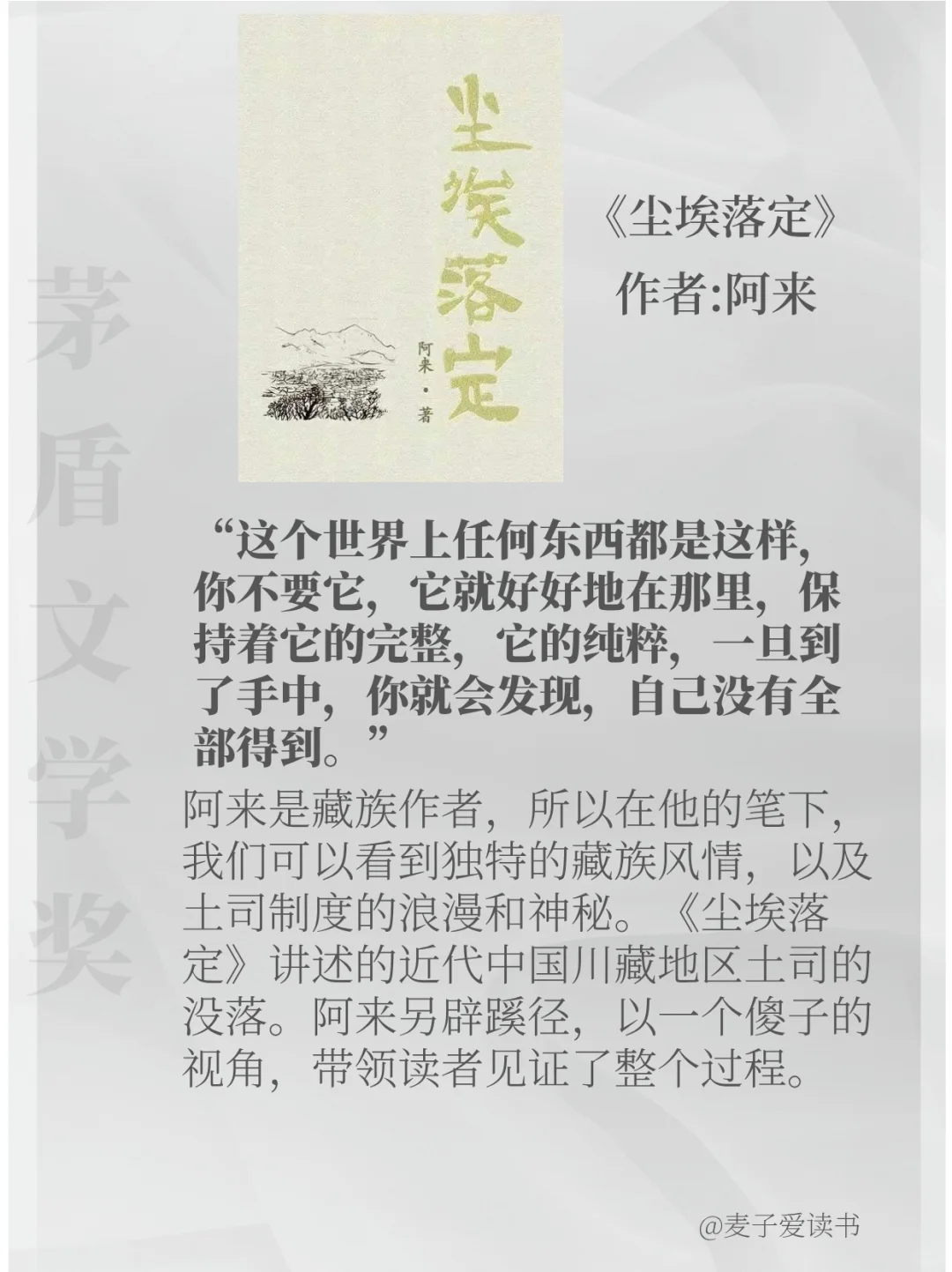 10本评分最高的【茅盾文学奖】作品