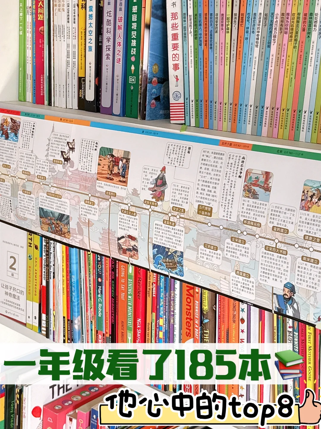 一年级看了185本书，他说心头好书