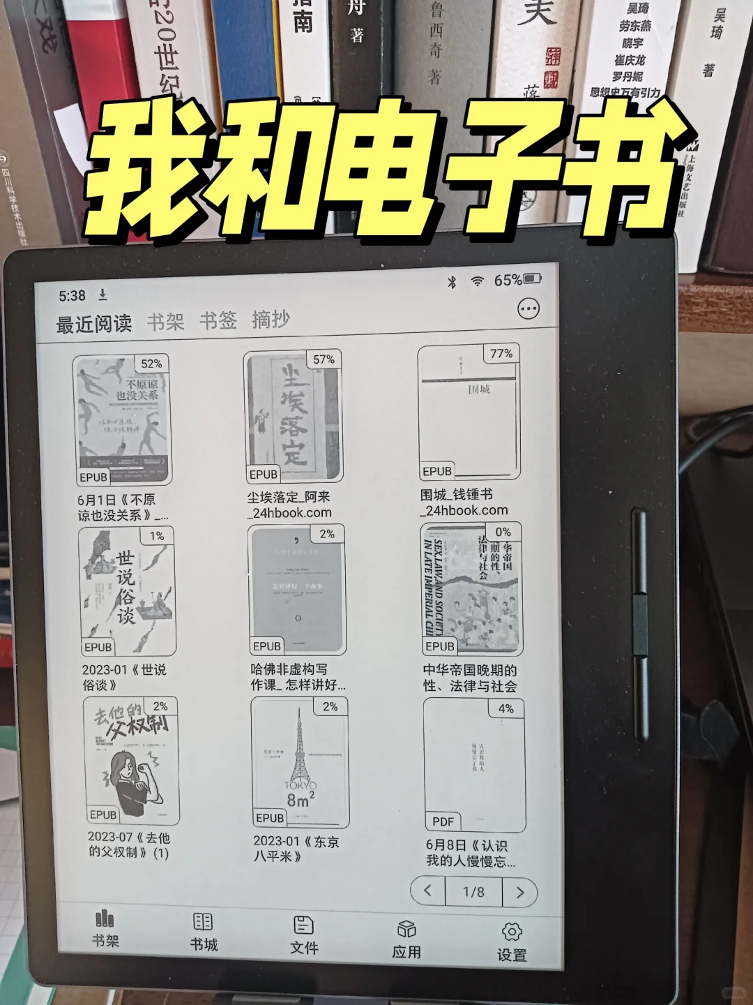 用电子书2个月后