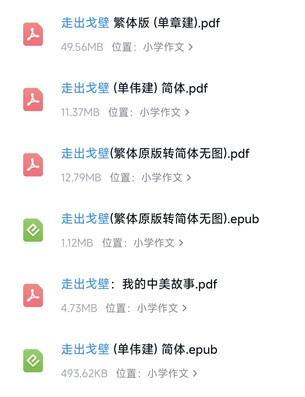 走出戈壁电子书；走出戈壁pdf