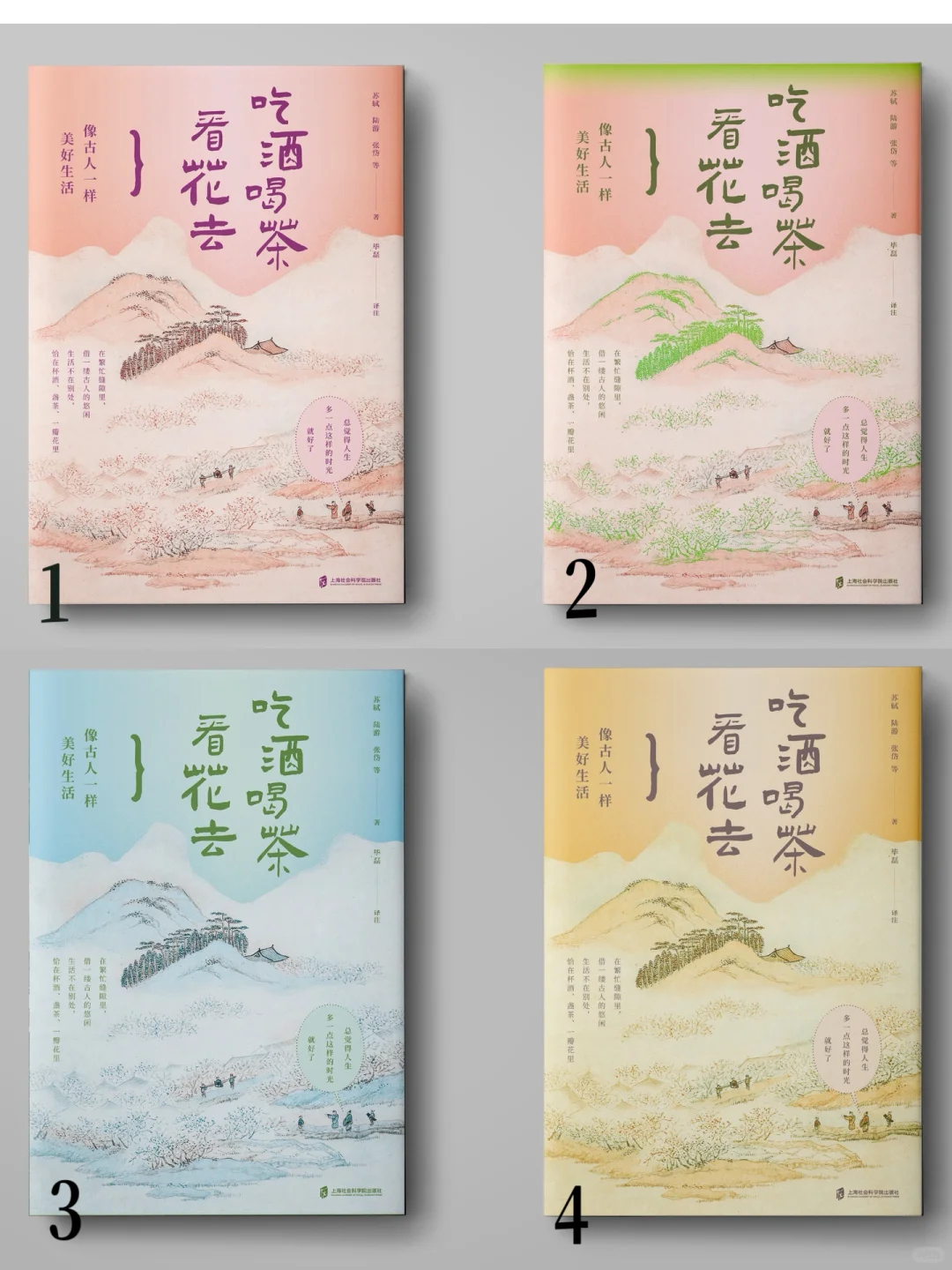来帮我选个新书封面吧